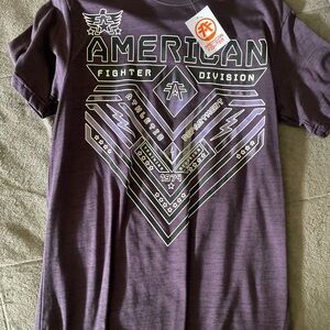 American Fighter Purple Men's Shirt